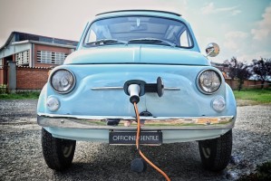 Electric Fiat 500 Vintage